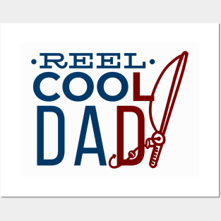 Reel Cool Dad tshirt Posters and Art